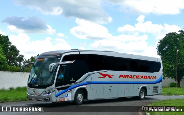 Viação Piracicabana 462303 na cidade de Ourinhos, São Paulo, Brasil, por Francisco Ivano. Número da foto: #12820180.