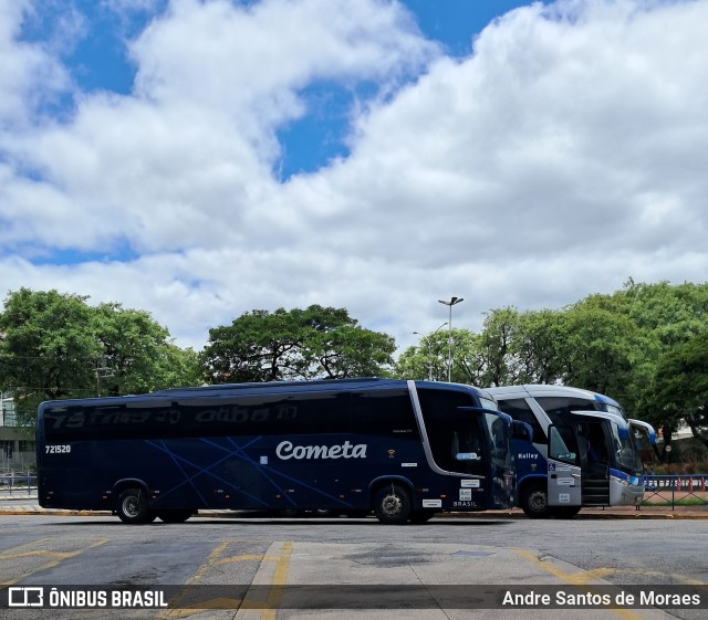 Viação Cometa 721520 na cidade de Sorocaba, São Paulo, Brasil, por Andre Santos de Moraes. Número da foto: #12819257.