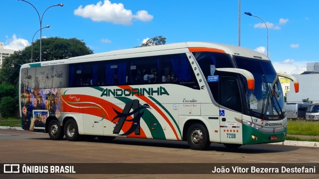 Empresa de Transportes Andorinha 7208 na cidade de Maringá, Paraná, Brasil, por João Vitor Bezerra Destefani. Número da foto: #12817696.