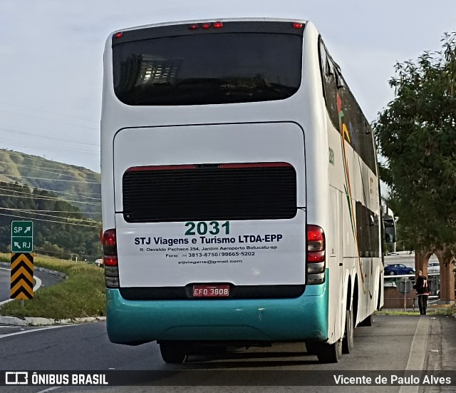 STJ Turismo 2031 na cidade de Aparecida, São Paulo, Brasil, por Vicente de Paulo Alves. Número da foto: #12817956.