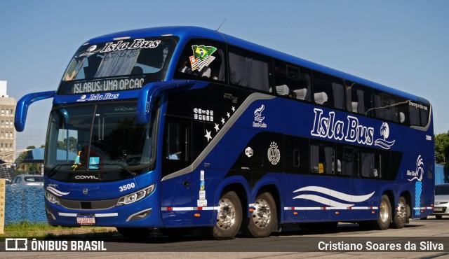 Isla Bus Transportes 3500 na cidade de São Paulo, São Paulo, Brasil, por Cristiano Soares da Silva. Número da foto: #12820164.
