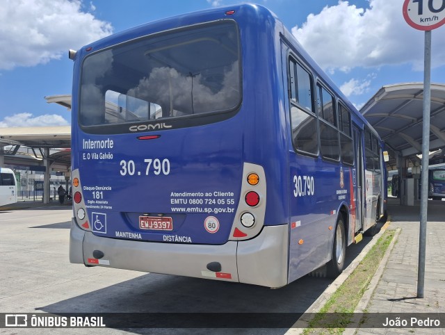 Empresa de Ônibus Vila Galvão 30.790 na cidade de Guarulhos, São Paulo, Brasil, por João Pedro. Número da foto: #12818673.