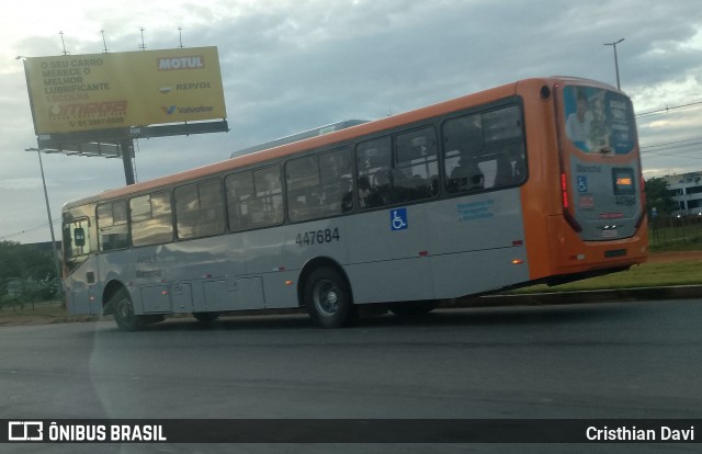 Auto Viação Marechal Brasília 447684 na cidade de Núcleo Bandeirante, Distrito Federal, Brasil, por Cristhian Davi. Número da foto: #12818524.