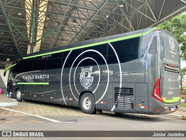 Viação Garcia 92070 na cidade de Bauru, São Paulo, Brasil, por Júnior Juninho. Número da foto: #12818944.