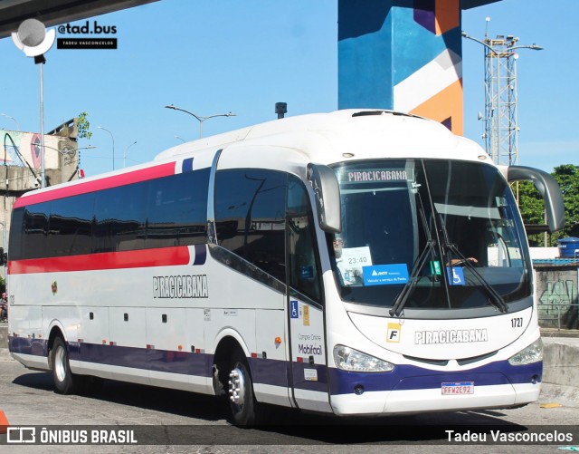 Viação Piracicabana 1727 na cidade de Rio de Janeiro, Rio de Janeiro, Brasil, por Tadeu Vasconcelos. Número da foto: #12818695.