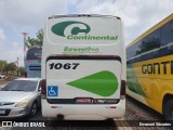 Viação Continental de Transportes 1067 na cidade de Ribeirão Preto, São Paulo, Brasil, por Emanuel Sócrates. Número da foto: #12819022.