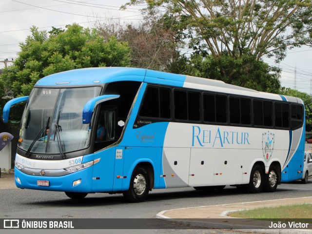 Rei Artur Transporte e Turismo 5308 na cidade de Teresina, Piauí, Brasil, por João Victor. Número da foto: #12822685.
