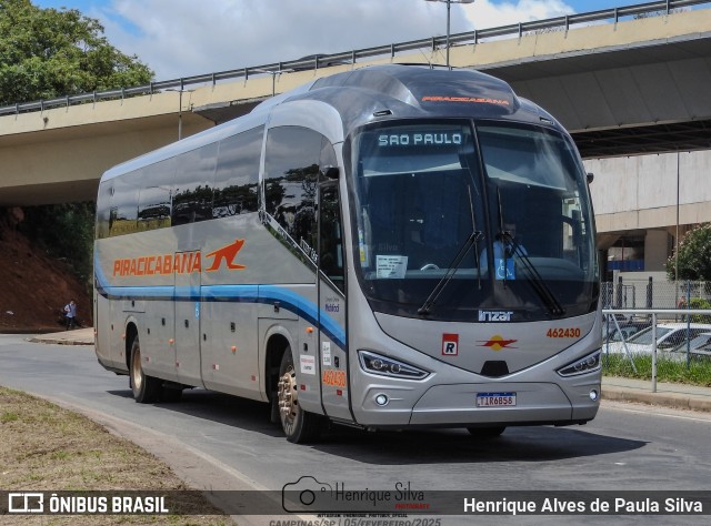 Viação Piracicabana 462430 na cidade de Campinas, São Paulo, Brasil, por Henrique Alves de Paula Silva. Número da foto: #12821360.