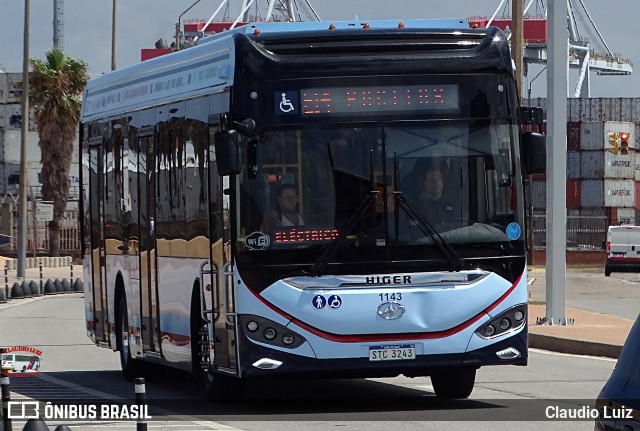 CUTCSA - Companhia Uruguaia de Transporte Coletivo 1143 na cidade de Montevideo, Montevideo, Uruguai, por Claudio Luiz. Número da foto: #12822253.