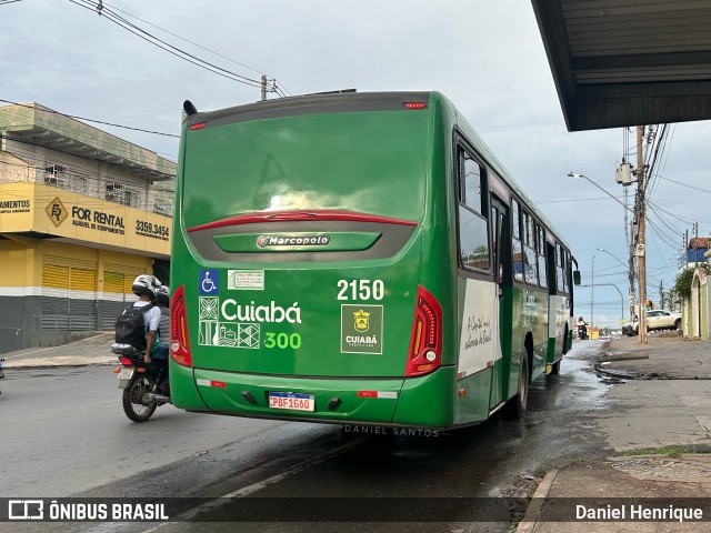 Rápido Cuiabá Transporte Urbano 2150 na cidade de Cuiabá, Mato Grosso, Brasil, por Daniel Henrique. Número da foto: #12821015.