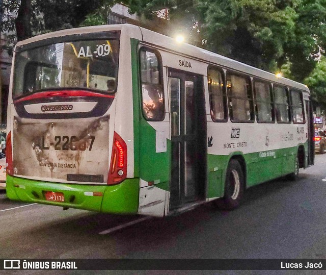 Auto Viação Monte Cristo AL-009 na cidade de Belém, Pará, Brasil, por Lucas Jacó. Número da foto: #12822517.