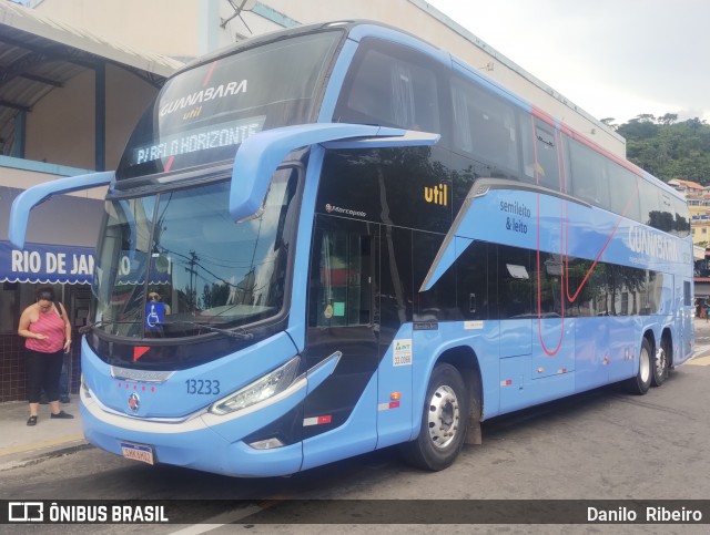 UTIL - União Transporte Interestadual de Luxo 13233 na cidade de Barra do Piraí, Rio de Janeiro, Brasil, por Danilo  Ribeiro. Número da foto: #12821017.