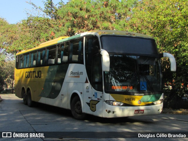 Empresa Gontijo de Transportes 14515 na cidade de São Paulo, São Paulo, Brasil, por Douglas Célio Brandao. Número da foto: #12822165.
