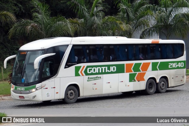 Empresa Gontijo de Transportes 21640 na cidade de Manhuaçu, Minas Gerais, Brasil, por Lucas Oliveira. Número da foto: #12821572.