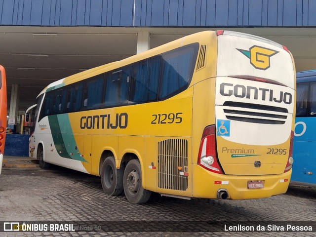 Empresa Gontijo de Transportes 21295 na cidade de Caruaru, Pernambuco, Brasil, por Lenilson da Silva Pessoa. Número da foto: #12821827.