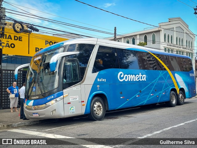 Viação Cometa 13118 na cidade de São Vicente, São Paulo, Brasil, por Guilherme Silva. Número da foto: #12822859.