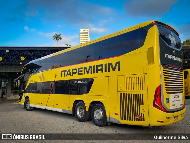 Viação Nova Itapemirim 40286 na cidade de Santos, São Paulo, Brasil, por Guilherme Silva. Número da foto: #12822843.