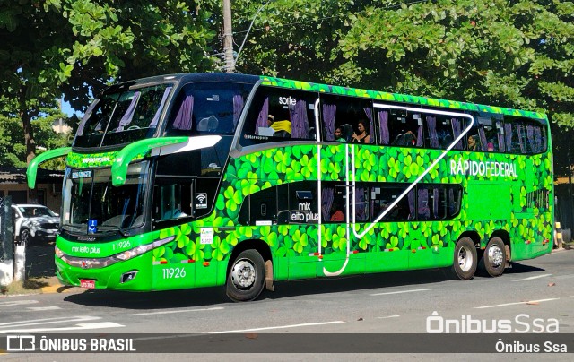 Rápido Federal 11926 na cidade de Salvador, Bahia, Brasil, por Ônibus Ssa. Número da foto: #12821071.