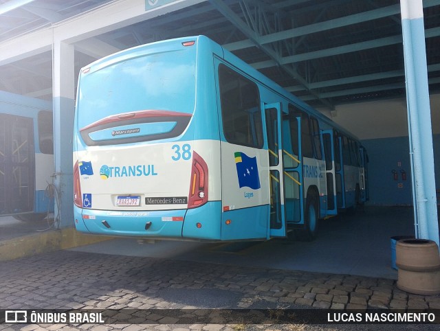 Transul – Transportes Urbanos Nossa Senhora dos Prazeres 38 na cidade de Lages, Santa Catarina, Brasil, por LUCAS NASCIMENTO. Número da foto: #12820861.