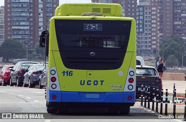 UCOT - Union Cooperativa Obrera de Transporte 116 na cidade de Montevideo, Montevideo, Uruguai, por Claudio Luiz. Número da foto: #12822152.