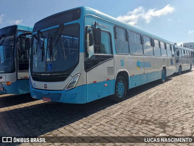 Transul – Transportes Urbanos Nossa Senhora dos Prazeres 18 na cidade de Lages, Santa Catarina, Brasil, por LUCAS NASCIMENTO. Número da foto: #12820865.