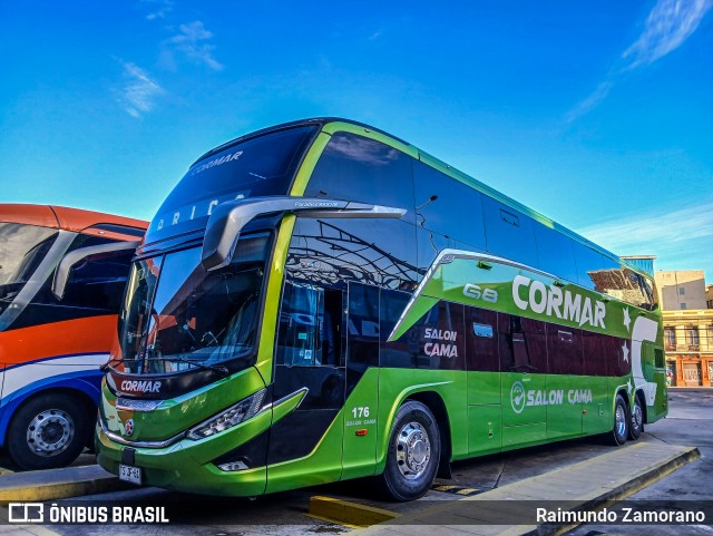 Cormar Bus 176 na cidade de Valparaíso, Valparaíso, Valparaíso, Chile, por Raimundo Zamorano. Número da foto: #12821048.