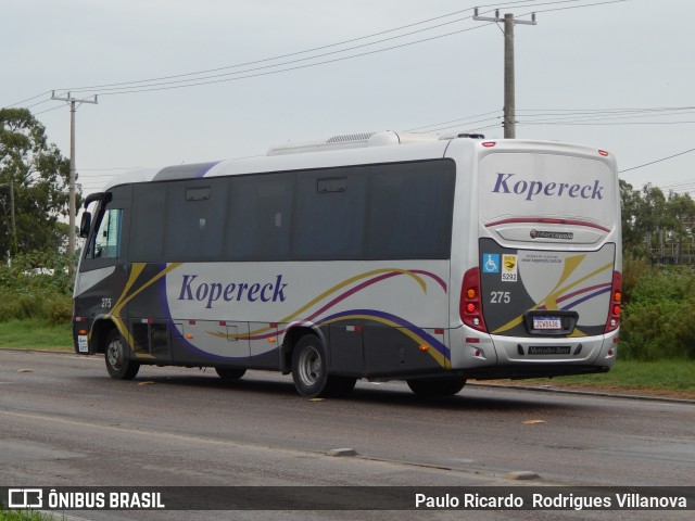 Kopereck Turismo 275 na cidade de Rio Grande, Rio Grande do Sul, Brasil, por Paulo Ricardo  Rodrigues Villanova. Número da foto: #12821394.