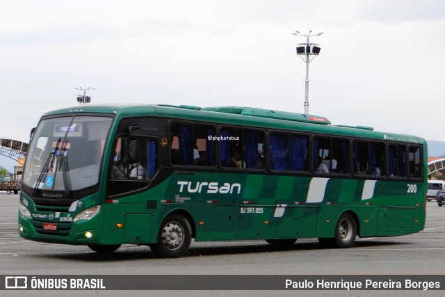 Tursan - Turismo Santo André 200 na cidade de Aparecida, São Paulo, Brasil, por Paulo Henrique Pereira Borges. Número da foto: #12822027.