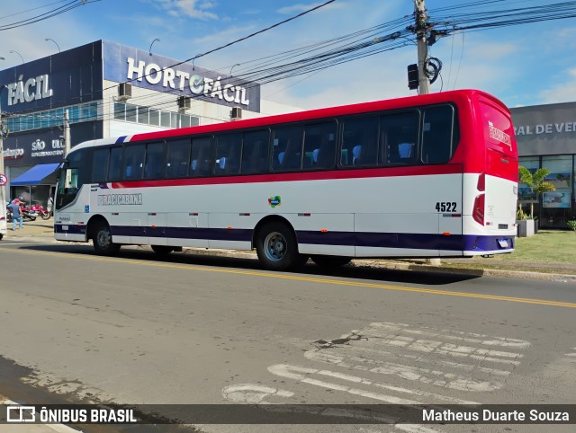 Viação Piracicabana 4522 na cidade de Hortolândia, São Paulo, Brasil, por Matheus Duarte Souza. Número da foto: #12820628.