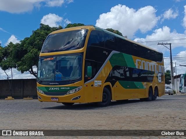 Empresa Gontijo de Transportes 23045 na cidade de Vitória da Conquista, Bahia, Brasil, por Cleber Bus. Número da foto: #12821054.