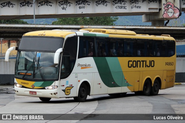 Empresa Gontijo de Transportes 14860 na cidade de Rio de Janeiro, Rio de Janeiro, Brasil, por Lucas Oliveira. Número da foto: #12821538.