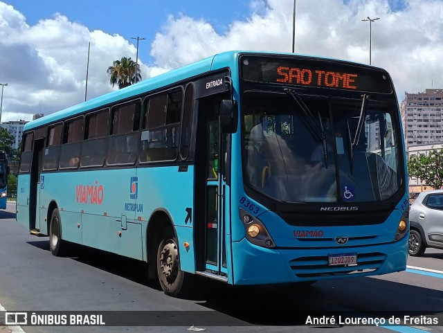 Empresa de Transporte Coletivo Viamão 8363 na cidade de Porto Alegre, Rio Grande do Sul, Brasil, por André Lourenço de Freitas. Número da foto: #12821364.