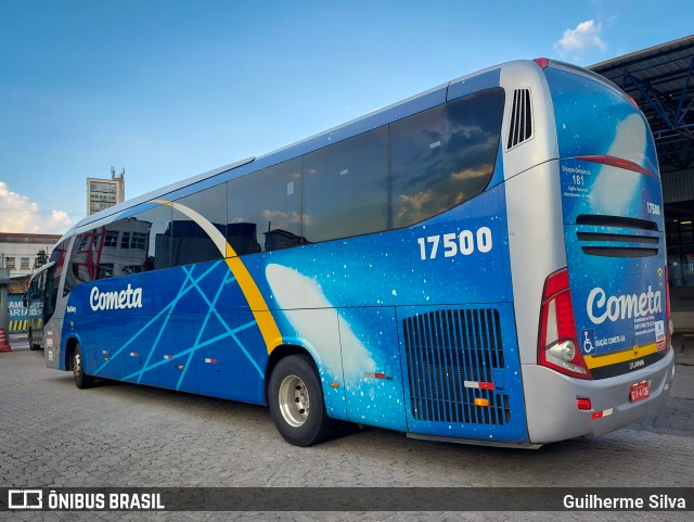 Viação Cometa 17500 na cidade de Santos, São Paulo, Brasil, por Guilherme Silva. Número da foto: #12822864.