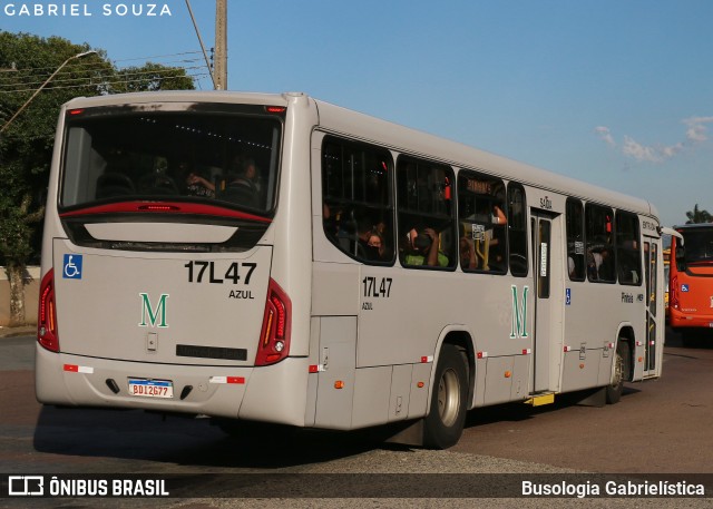 Expresso Azul 17L47 na cidade de Curitiba, Paraná, Brasil, por Busologia Gabrielística. Número da foto: #12820512.