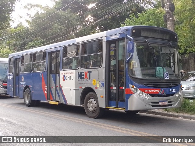 Next Mobilidade - ABC Sistema de Transporte 81.427 na cidade de São Bernardo do Campo, São Paulo, Brasil, por Erik Henrique. Número da foto: #12821494.