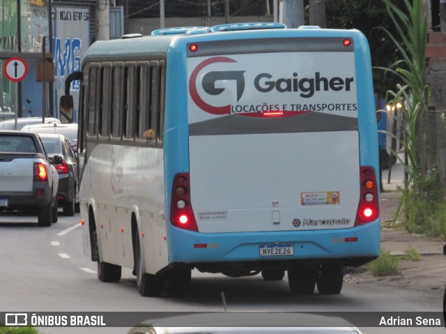 Gaigher Locações e Transportes 12800 na cidade de João Monlevade, Minas Gerais, Brasil, por Adrian Sena. Número da foto: #12820897.