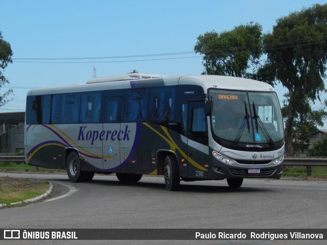 Kopereck Turismo 290 na cidade de Rio Grande, Rio Grande do Sul, Brasil, por Paulo Ricardo  Rodrigues Villanova. Número da foto: #12821403.