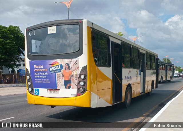 Belém Rio Transportes BD-092 na cidade de Belém, Pará, Brasil, por Fabio Soares. Número da foto: #12821058.