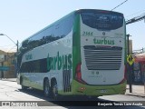 TurBus 3144 na cidade de Estación Central, Santiago, Metropolitana de Santiago, Chile, por Benjamín Tomás Lazo Acuña. Número da foto: #12822839.