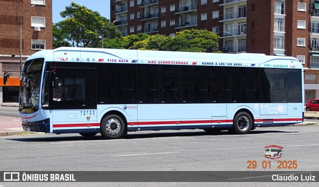 CUTCSA - Companhia Uruguaia de Transporte Coletivo 373 na cidade de Montevideo, Montevideo, Uruguai, por Claudio Luiz. Número da foto: #12824001.
