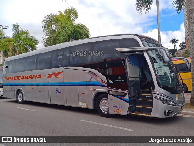 Viação Piracicabana 7124 na cidade de Barueri, São Paulo, Brasil, por Jorge Lucas Araújo. Número da foto: #12823245.