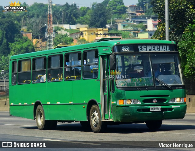 Ônibus Particulares 7369 na cidade de Duque de Caxias, Rio de Janeiro, Brasil, por Victor Henrique. Número da foto: #12824285.
