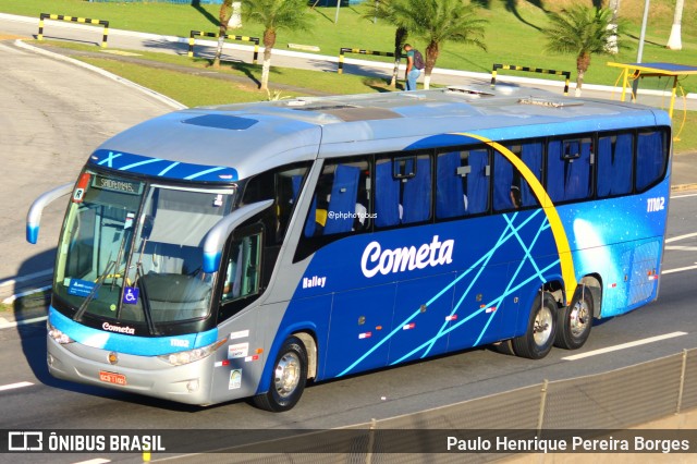 Viação Cometa 11102 na cidade de Piraí, Rio de Janeiro, Brasil, por Paulo Henrique Pereira Borges. Número da foto: #12823486.