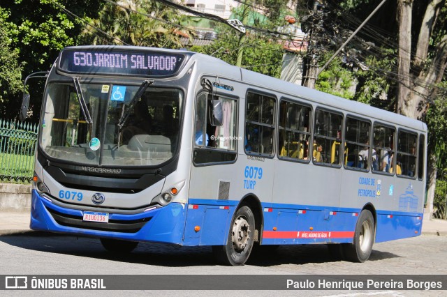 Turb Petrópolis > Turp -Transporte Urbano de Petrópolis 6079 na cidade de Petrópolis, Rio de Janeiro, Brasil, por Paulo Henrique Pereira Borges. Número da foto: #12823445.