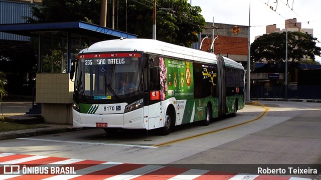Next Mobilidade - ABC Sistema de Transporte 8170 na cidade de São Bernardo do Campo, São Paulo, Brasil, por Roberto Teixeira. Número da foto: #12823670.
