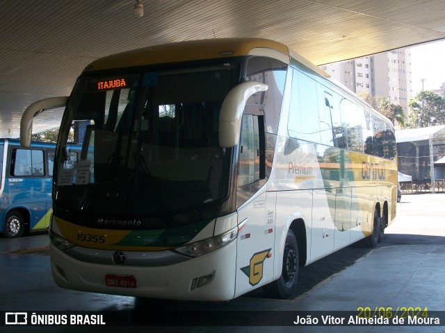 Empresa Gontijo de Transportes 19355 na cidade de Pouso Alegre, Minas Gerais, Brasil, por João Vitor Almeida de Moura. Número da foto: #12823039.