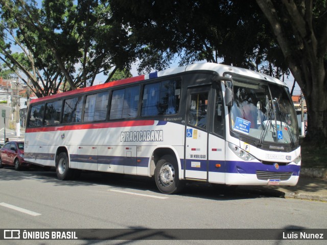 Viação Piracicabana 4309 na cidade de São Bernardo do Campo, São Paulo, Brasil, por Luis Nunez. Número da foto: #12823326.