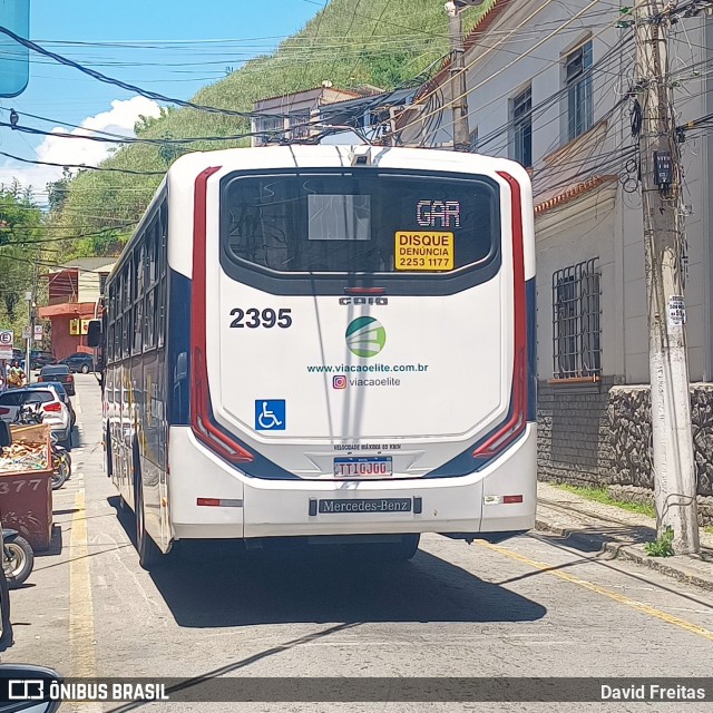 Viação Elite 2395 na cidade de Barra Mansa, Rio de Janeiro, Brasil, por David Freitas. Número da foto: #12824754.