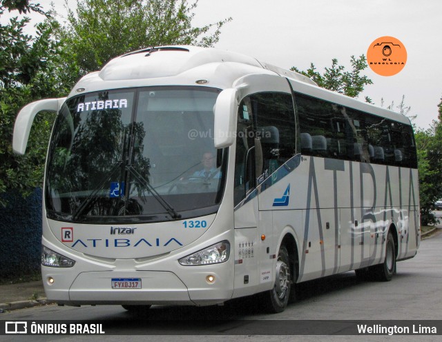 Viação Atibaia São Paulo 1320 na cidade de São Paulo, São Paulo, Brasil, por Wellington Lima. Número da foto: #12824314.