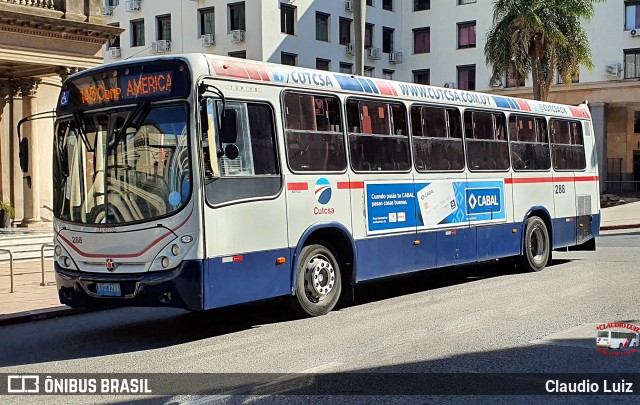 CUTCSA - Companhia Uruguaia de Transporte Coletivo 288 na cidade de Montevideo, Montevideo, Uruguai, por Claudio Luiz. Número da foto: #12824095.